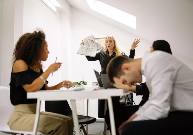 choas dans une réunion